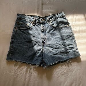 Levi's Blue Jean Shorts for Women